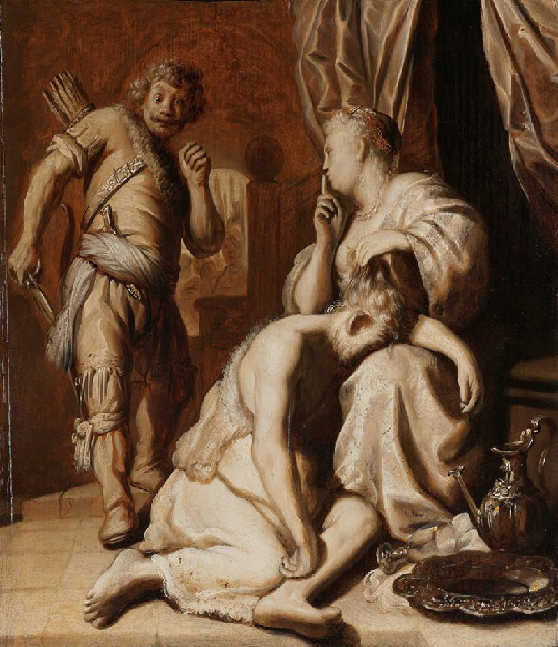 Rembrandt van Rijn reprodukcija Samson and Delilah (c. 1626 - c. 1630), VISOS REPRODUKCIJOS , paveikslai, reprodukcijos inter...