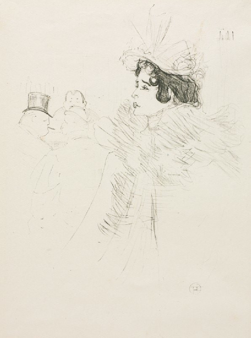 Miss May Belfort (1895) reproduction of painting by Henri de Toulouse-Lautrec. ALL GICLEE PRINTS