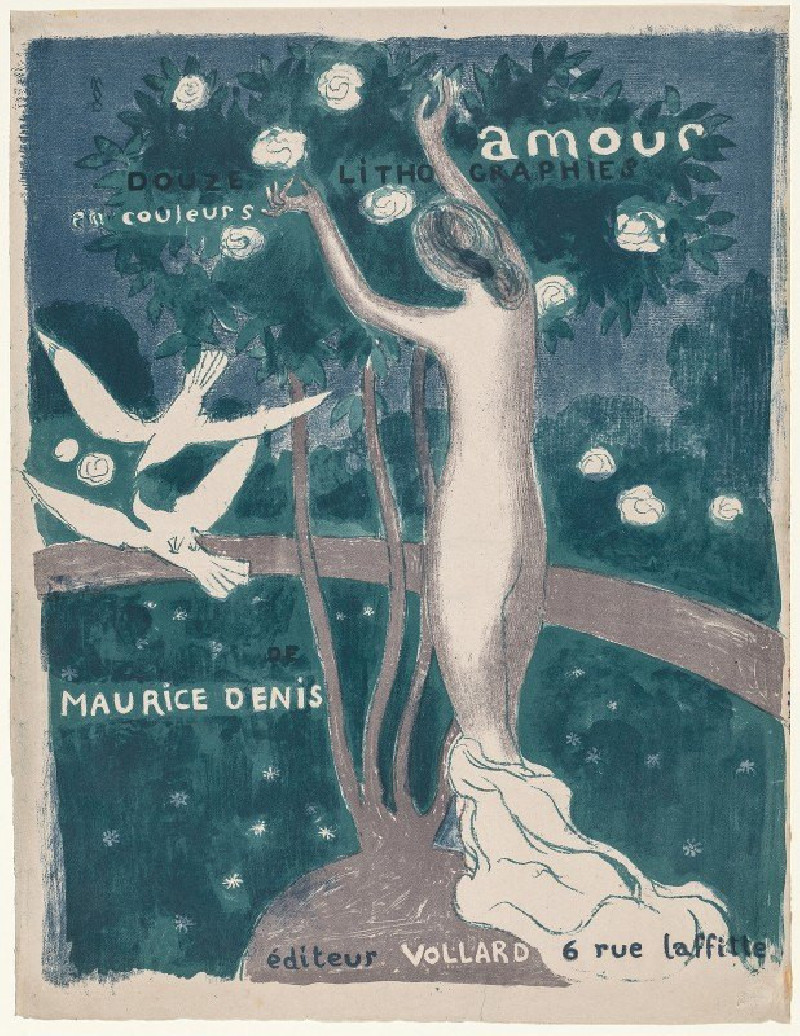 Love (1895) reproduction of painting by Maurice Denis. ALL GICLEE PRINTS