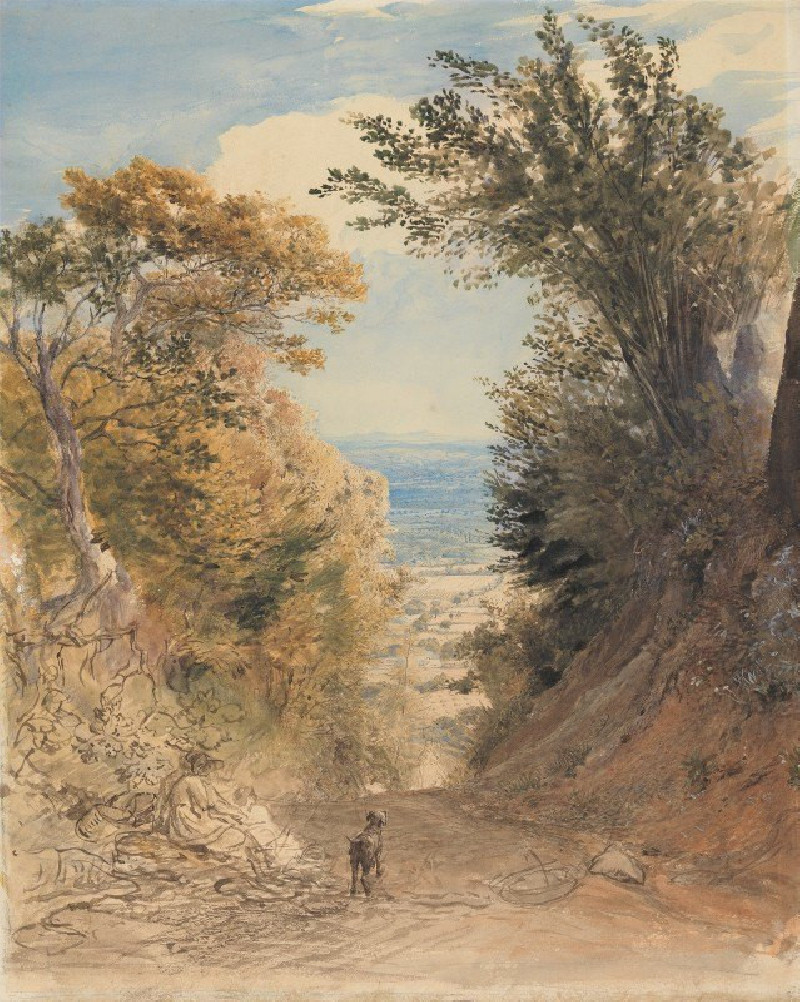 View from Rook’s Hill, Kent reproduction of painting by Samuel Palmer. ALL GICLEE PRINTS