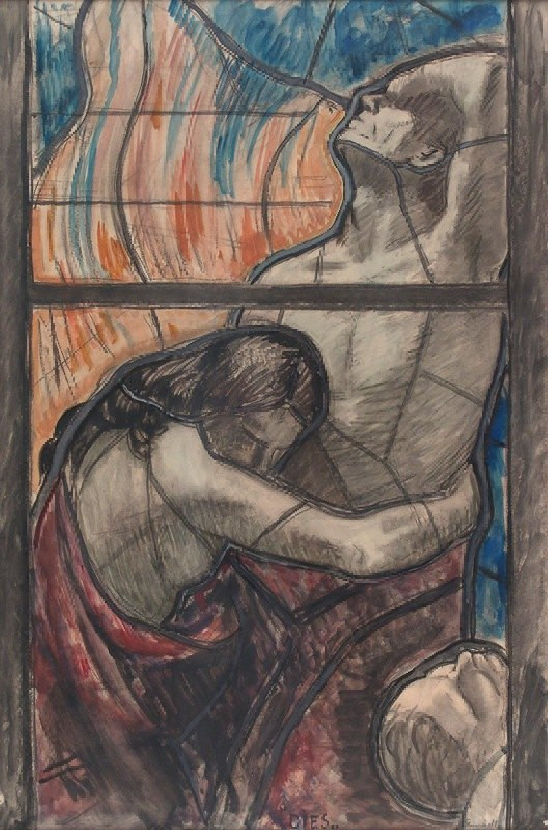 Magnus Enckell reprodukcija Purgatory (1923), VISOS REPRODUKCIJOS , paveikslai, reprodukcijos internetu