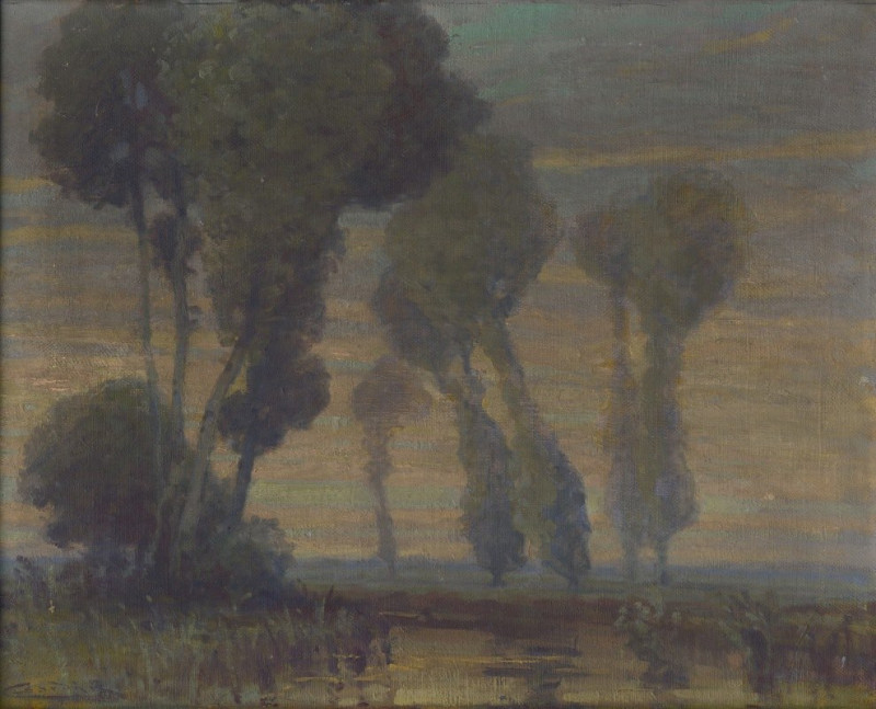 Ľudovít Čordák reprodukcija Landscape (1910–1920), VISOS REPRODUKCIJOS , paveikslai, reprodukcijos internetu