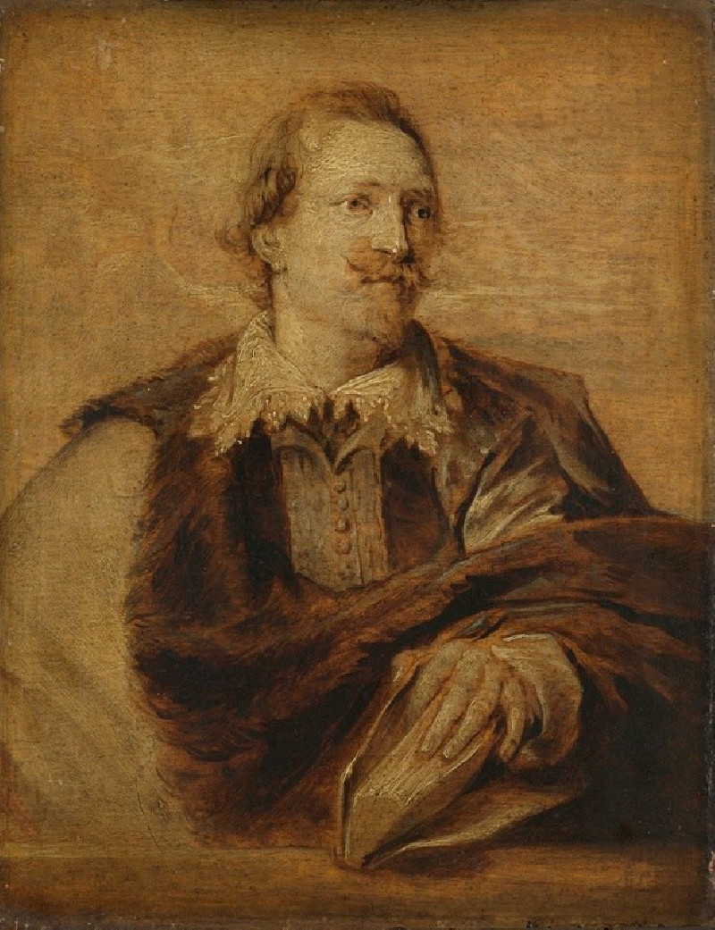 reprodukcija Portrait of Jan Gaspar Gevaerts (1593-1666) (c. 1630 - c. 1650), VISOS REPRODUKCIJOS , paveikslai, reprodukcijos...