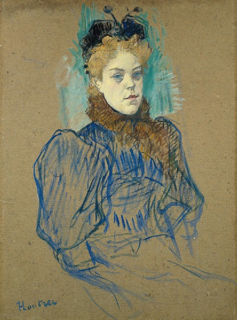 May Milton (1895) reproduction of painting by Henri de Toulouse-Lautrec. ALL GICLEE PRINTS