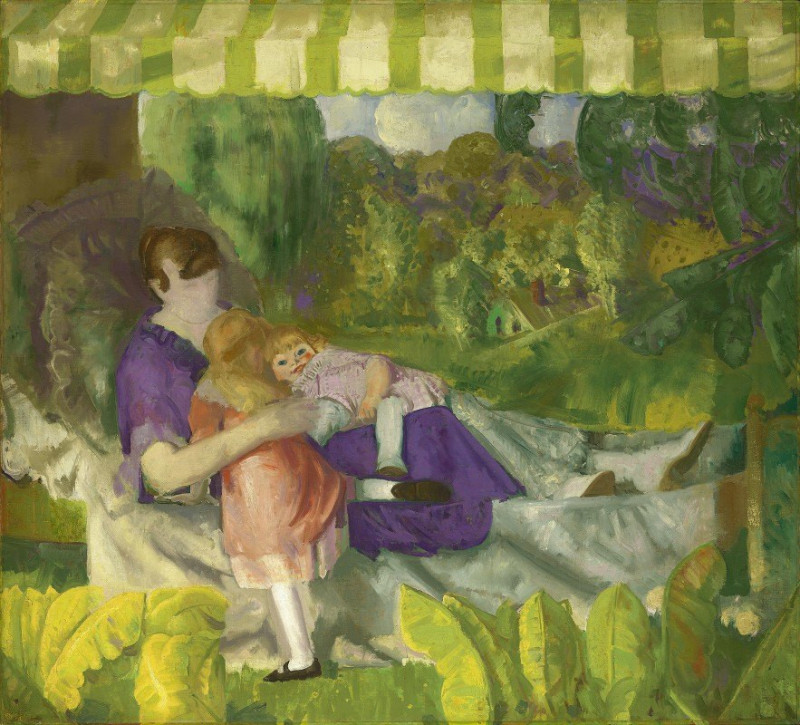 My Family (1916) reproduction of painting by George Wesley Bellows. ALL GICLEE PRINTS