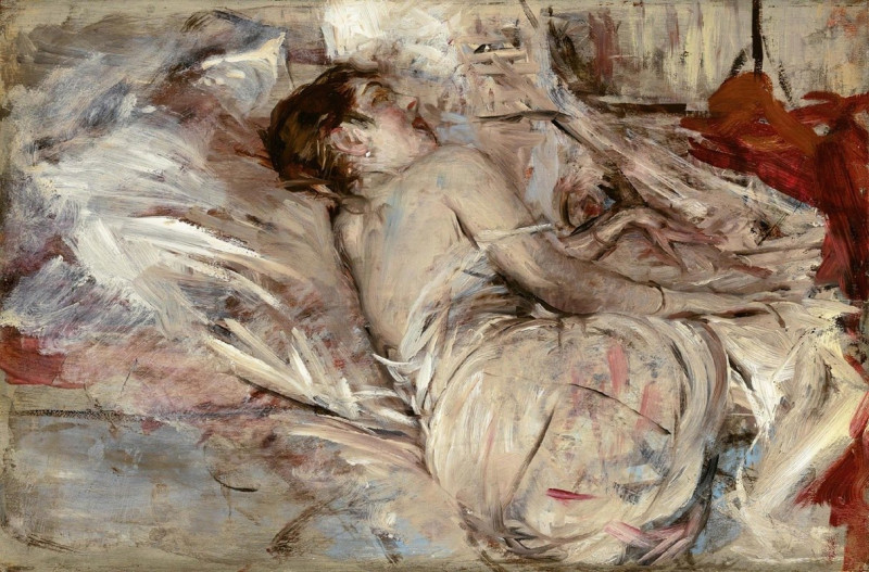 In the Artist’s Studio reproduction of painting by Giovanni Boldini. ALL GICLEE PRINTS