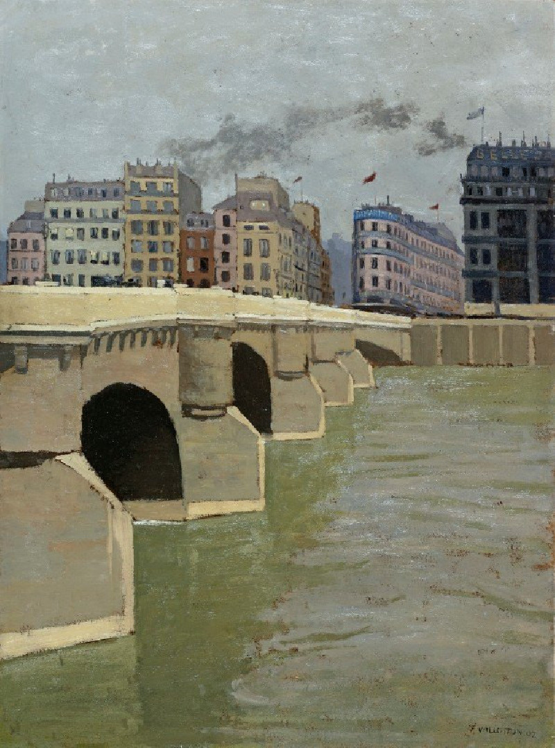 Félix Vallotton reprodukcija The Pont Neuf Bridge, 1902, VISOS REPRODUKCIJOS , paveikslai, reprodukcijos internetu