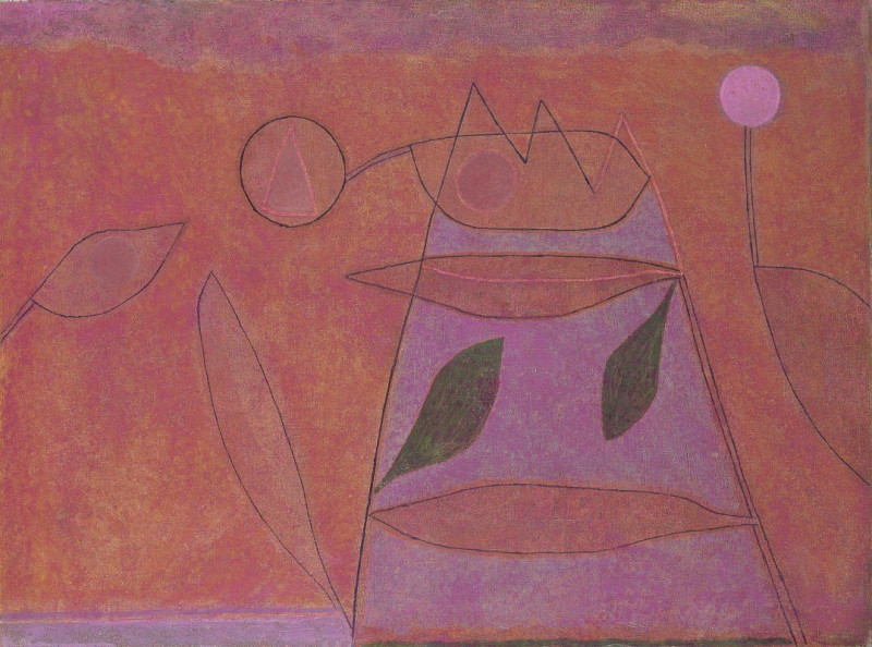 Untitled (1933) reproduction of painting by Paul Klee. ALL GICLEE PRINTS