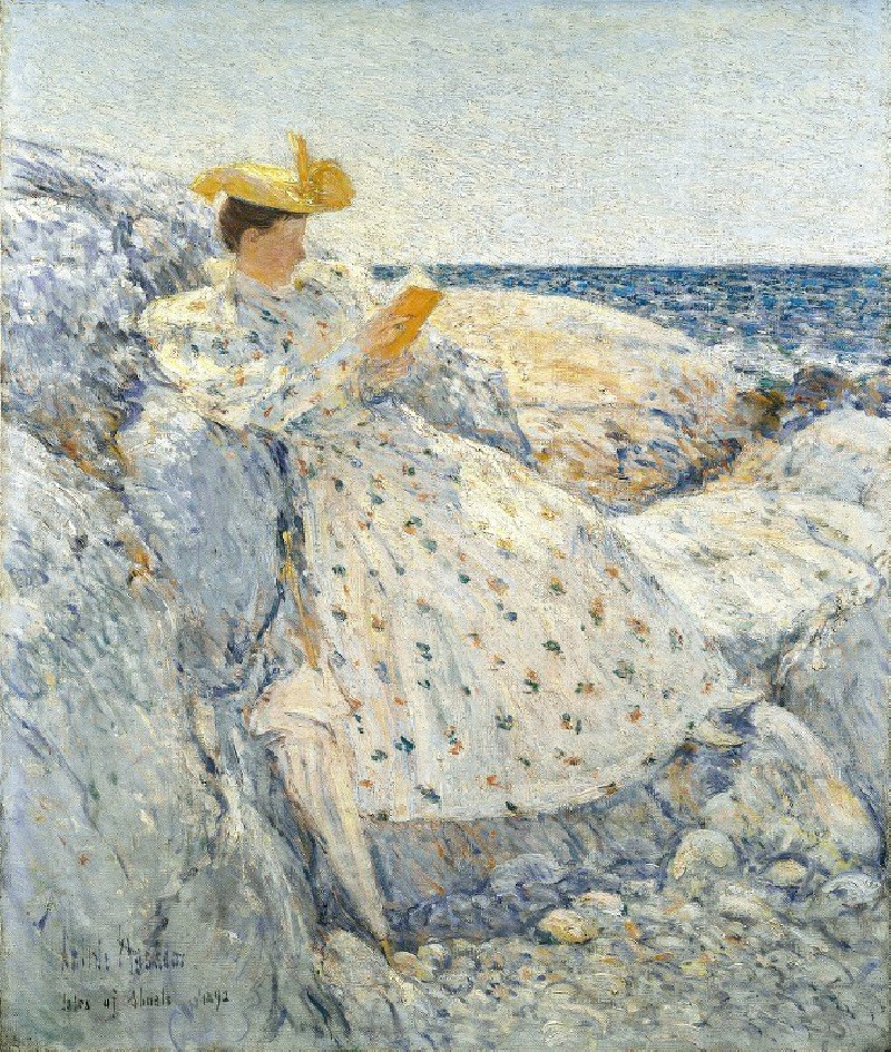 Childe Hassam reprodukcija Summer Sunlight (Isles Of Shoals) (1892), VISOS REPRODUKCIJOS , paveikslai, reprodukcijos internetu