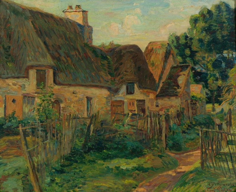 Armand Guillaumin reprodukcija Paysage D’île De France, VISOS REPRODUKCIJOS , paveikslai, reprodukcijos internetu