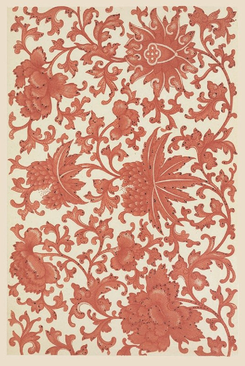 Examples of Chinese ornament, Pl.66 (1867) reproduction of painting by Owen Jones. ALL GICLEE PRINTS