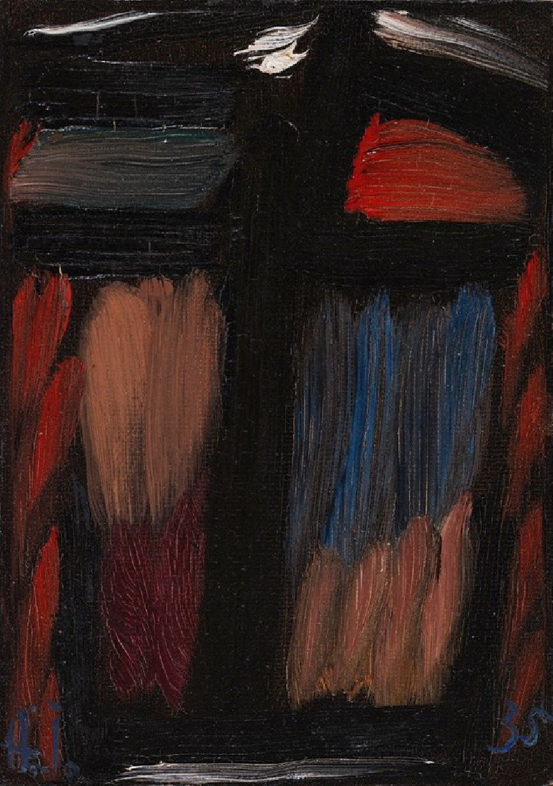 Alexej von Jawlensky reprodukcija Meditation N. 26 (1935), VISOS REPRODUKCIJOS , paveikslai, reprodukcijos internetu