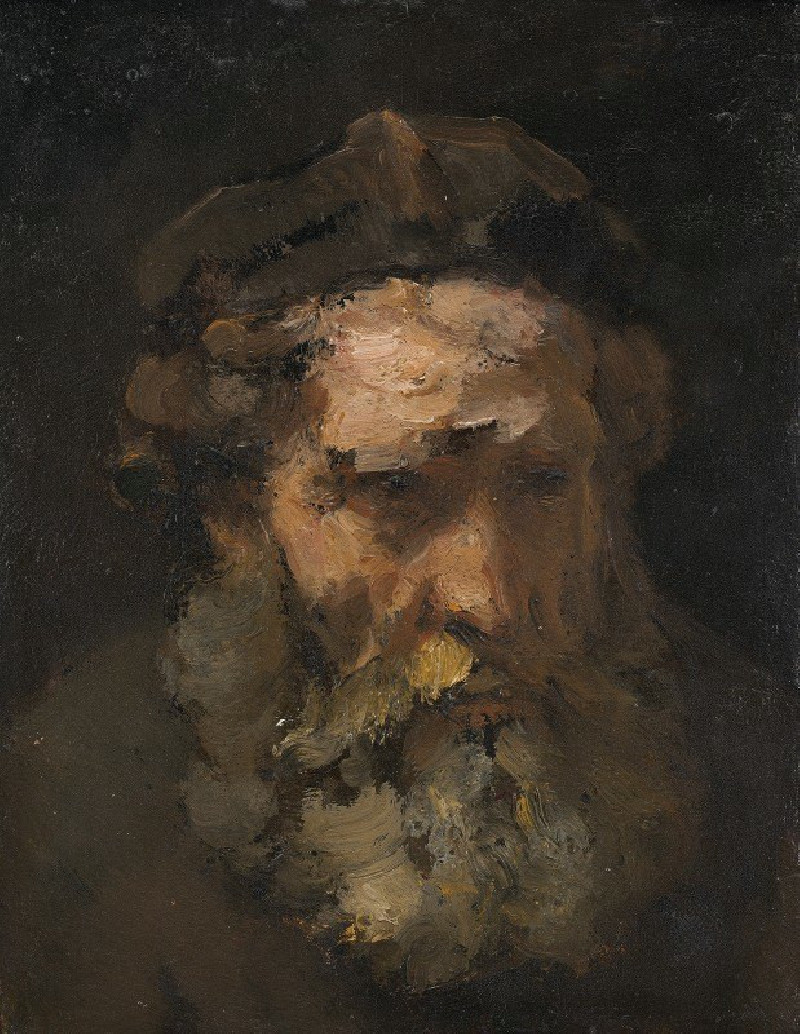 Head of Saint Matthew (probably early 1660s) reproduction of painting by Rembrandt van Rijn. ALL GICLEE PRINTS