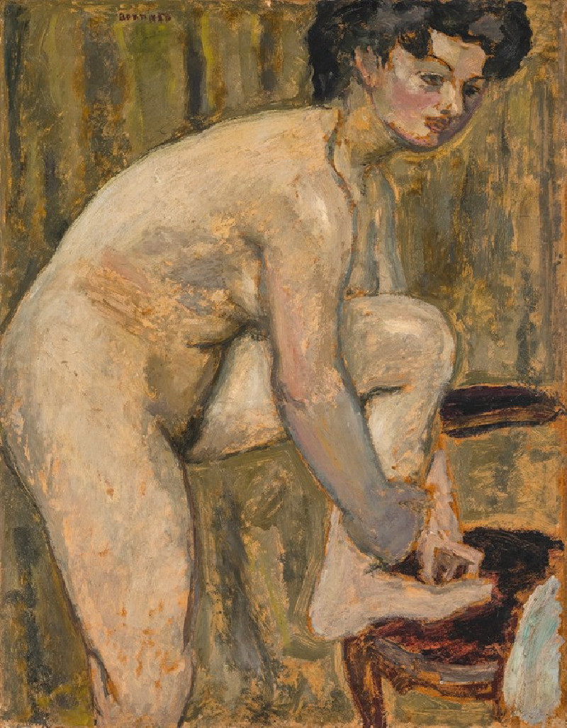 Pierre Bonnard reprodukcija Nude (1903), Aktas , paveikslai, reprodukcijos internetu