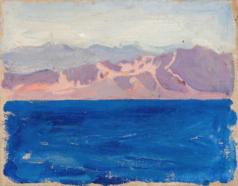 Akseli Gallen-Kallela reprodukcija Red Sea (1910), VISOS REPRODUKCIJOS , paveikslai, reprodukcijos internetu