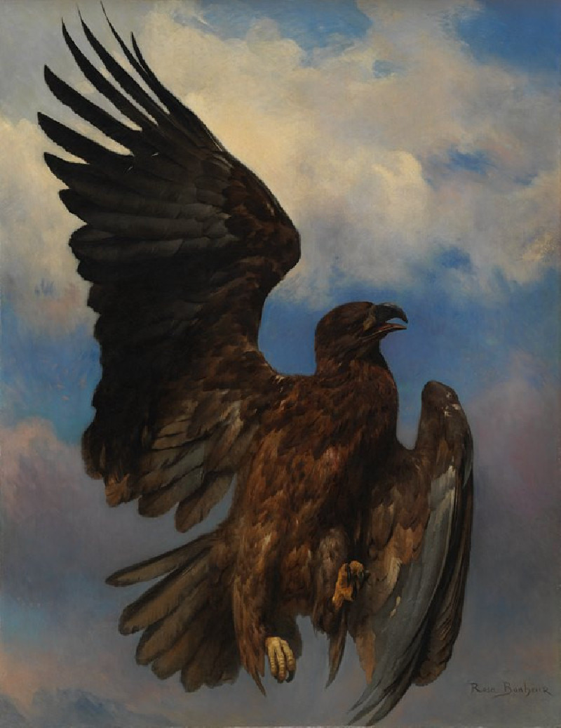 The Wounded Eagle (circa 1870) reproduction of painting by Rosa Bonheur. ALL GICLEE PRINTS