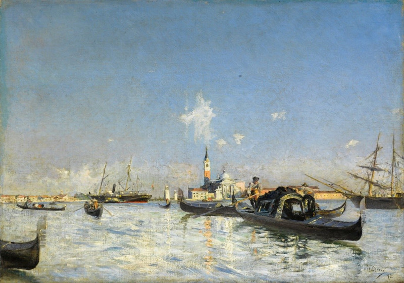 Giovanni Boldini reprodukcija L’isola Di San Giorgio A Venezia, VISOS REPRODUKCIJOS , paveikslai, reprodukcijos internetu