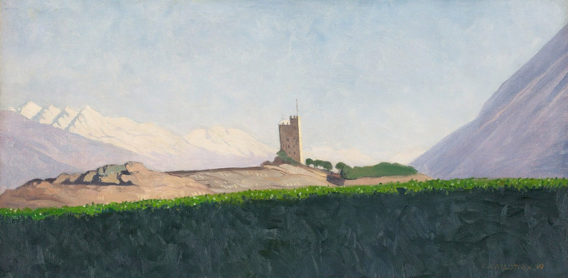 Félix Vallotton reprodukcija The Tower Of Goubing (1919), VISOS REPRODUKCIJOS , paveikslai, reprodukcijos internetu