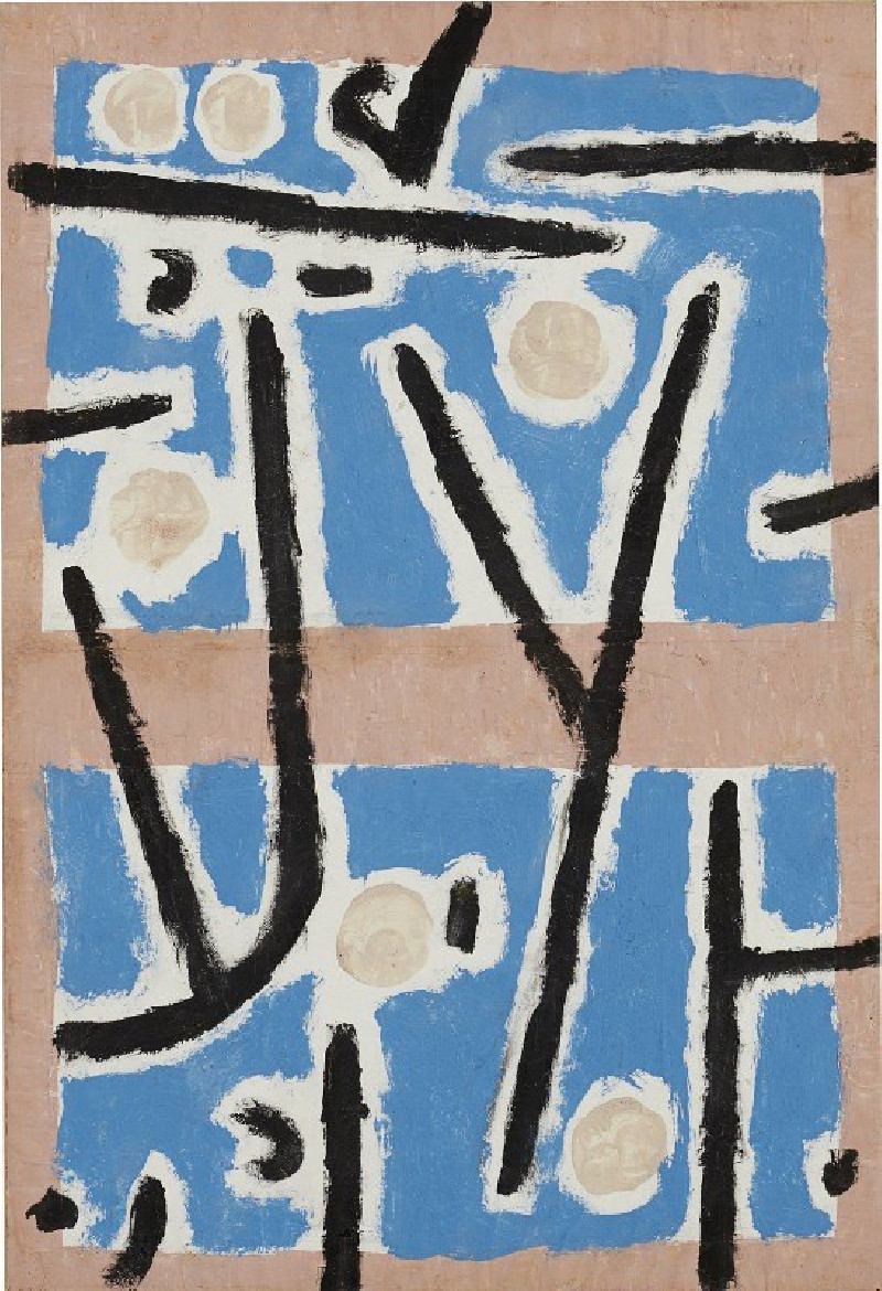 Untitled (ca. 1938) reproduction of painting by Paul Klee. ALL GICLEE PRINTS