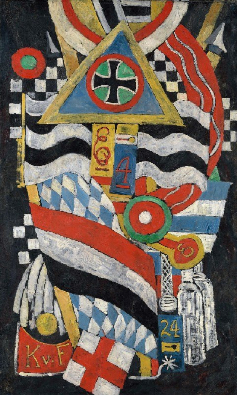 Portrait of a German Officer (1914) reproduction of painting by Marsden Hartley. ALL GICLEE PRINTS