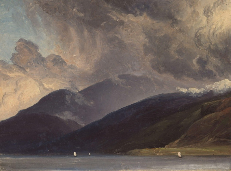 Thomas Fearnley reprodukcija From Balestrand at the Sognefjord (1839), VISOS REPRODUKCIJOS , paveikslai, reprodukcijos internetu