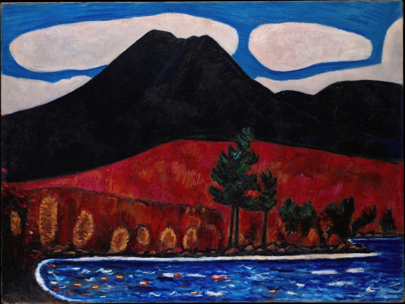 Marsden Hartley reprodukcija Mt. Katahdin (Maine), Autumn (1939–40), VISOS REPRODUKCIJOS , paveikslai, reprodukcijos internetu