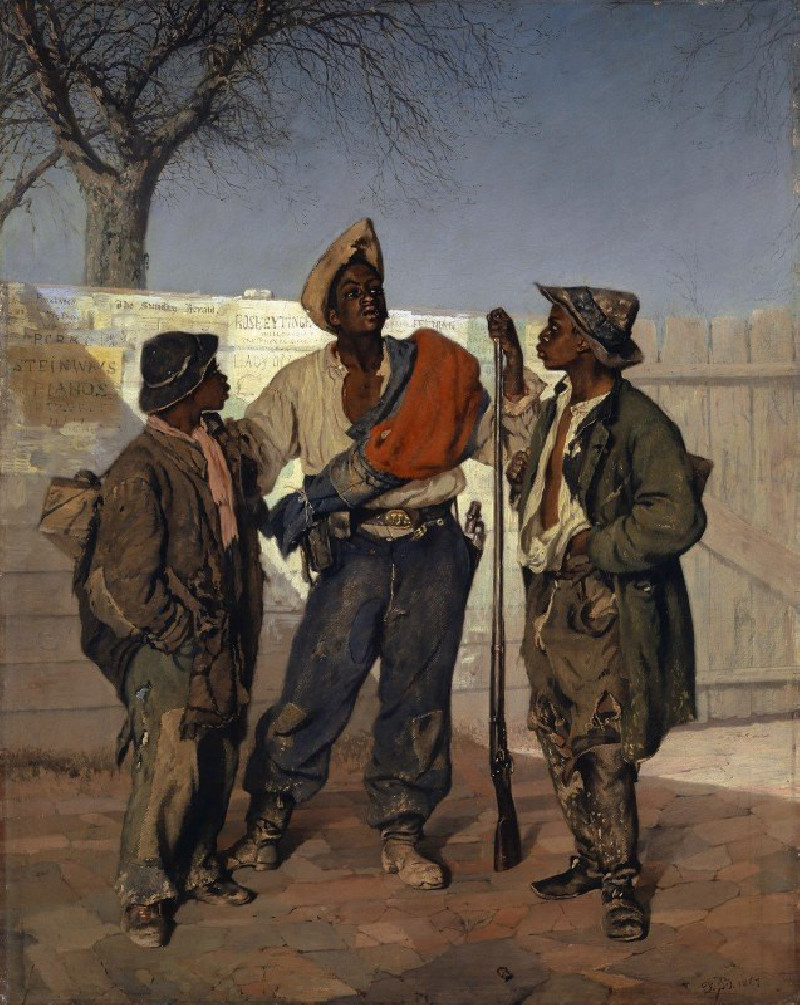 Frank Buchser reprodukcija The Volunteer’s Return (1867), VISOS REPRODUKCIJOS , paveikslai, reprodukcijos internetu