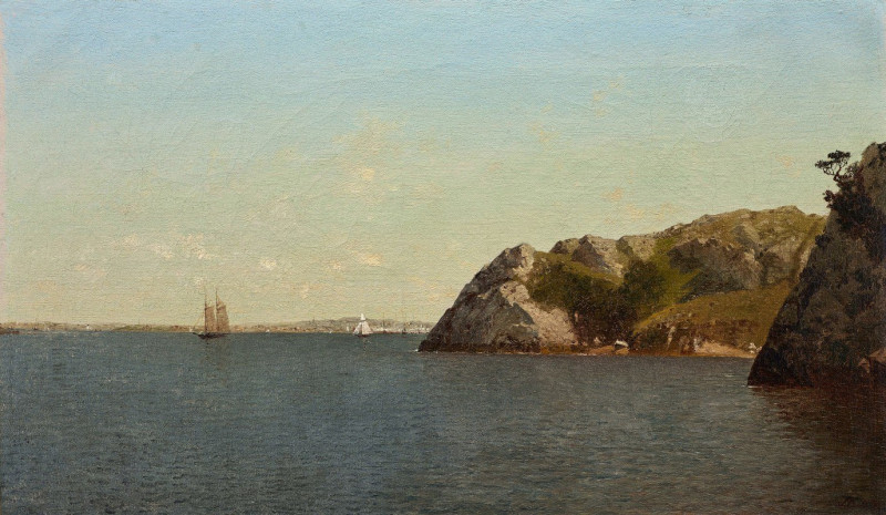 Newport, Rhode Island (1872) reproduction of painting by John Frederick Kensett. ALL GICLEE PRINTS