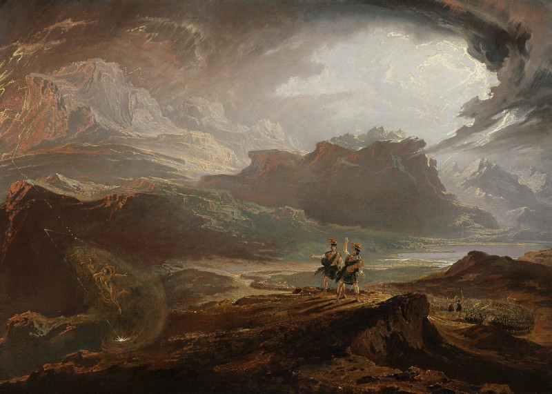 Macbeth reproduction of painting by John Martin. ALL GICLEE PRINTS