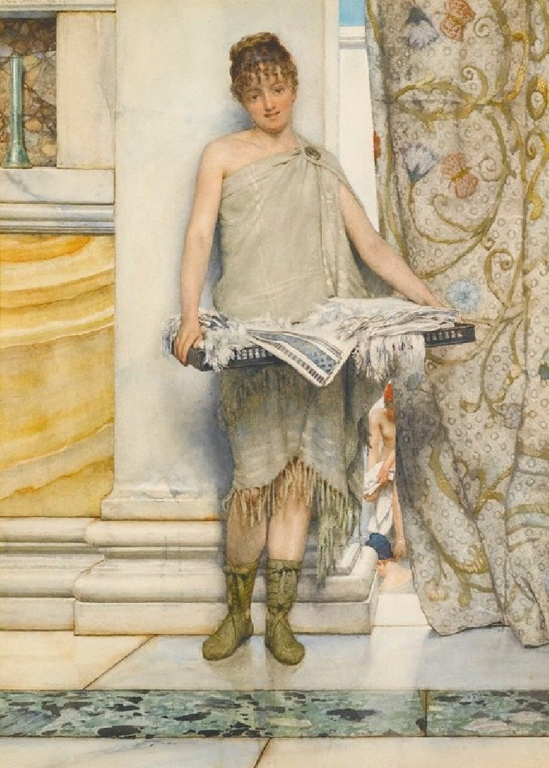 A Balneatrix reproduction of painting by Lawrence Alma-Tadema. ALL GICLEE PRINTS