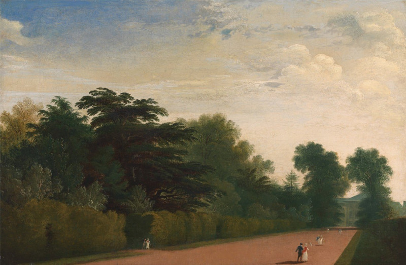 Kensington Gardens (1815) reproduction of painting by John Martin. ALL GICLEE PRINTS