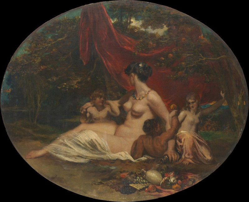 Allegory (1807-1849) reproduction of painting by William Etty. ALL GICLEE PRINTS