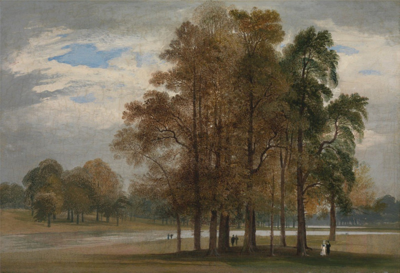 Hyde Park (ca. 1815) reproduction of painting by John Martin. ALL GICLEE PRINTS