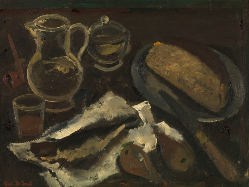 Still Life (1940) reproduction of painting by Gustave De Smet. Still-life