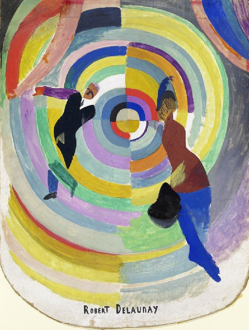 Robert Delaunay reprodukcija Political Drama (1914), VISOS REPRODUKCIJOS , paveikslai, reprodukcijos internetu