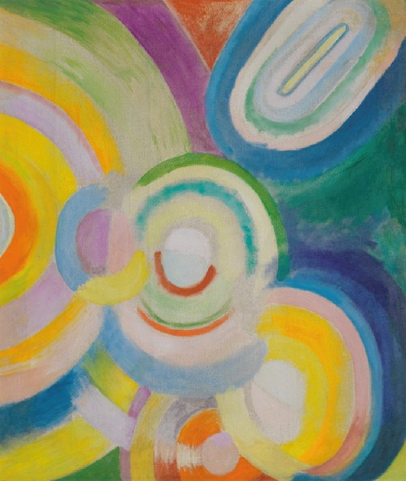 Robert Delaunay reprodukcija Disques Colorés (1913), VISOS REPRODUKCIJOS , paveikslai, reprodukcijos internetu