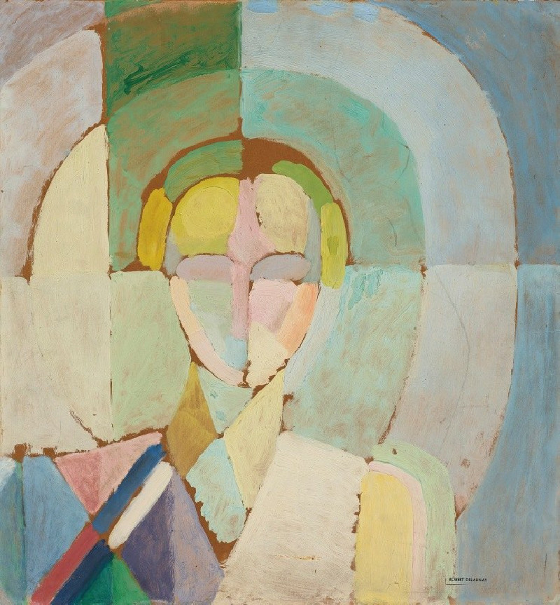 Robert Delaunay reprodukcija Portrait De Madame Heim (1926-27), VISOS REPRODUKCIJOS , paveikslai, reprodukcijos internetu