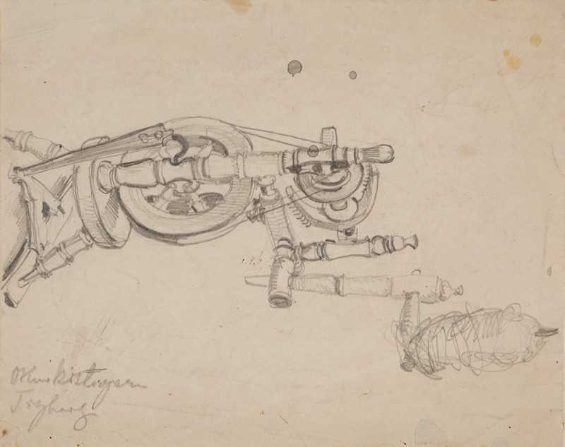 Józef Mehoffer reprodukcija Study of a reel (1918-1935), VISOS REPRODUKCIJOS , paveikslai, reprodukcijos internetu