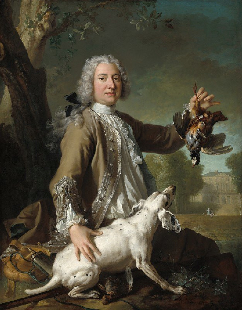 Henri Camille,Chevalier de Beringhen (1722) reproduction of painting by Jean-Baptiste Oudry. ALL GICLEE PRINTS