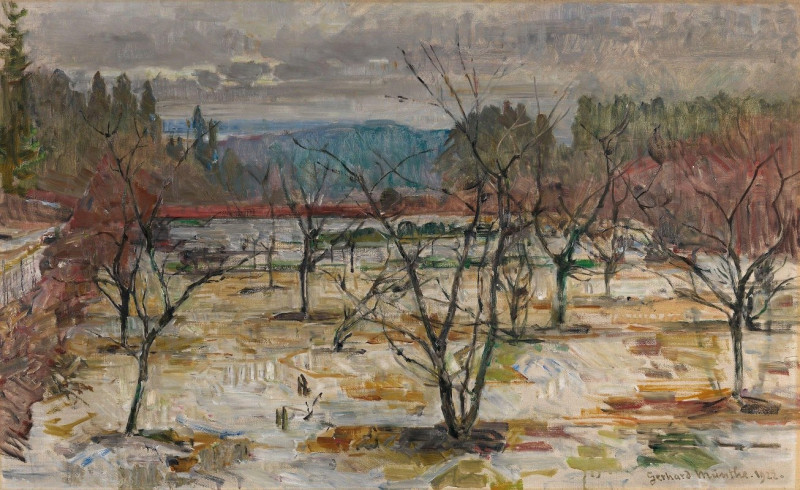 Gerhard Munthe reprodukcija Early Spring (1922), VISOS REPRODUKCIJOS , paveikslai, reprodukcijos internetu