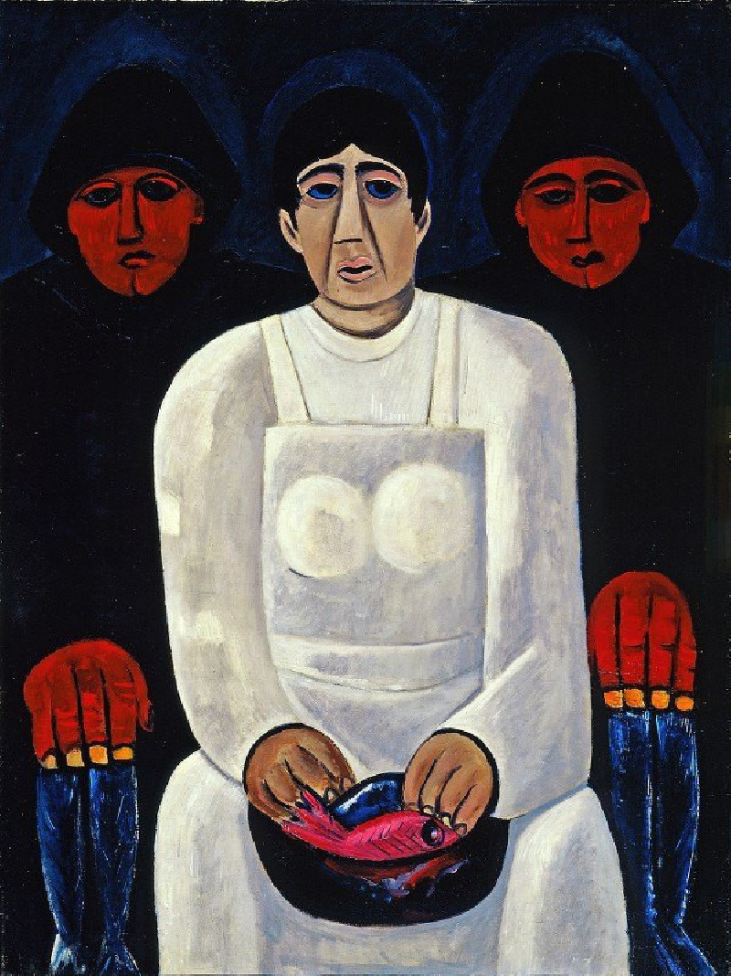 The Lost Felice (circa 1939) reproduction of painting by Marsden Hartley. ALL GICLEE PRINTS