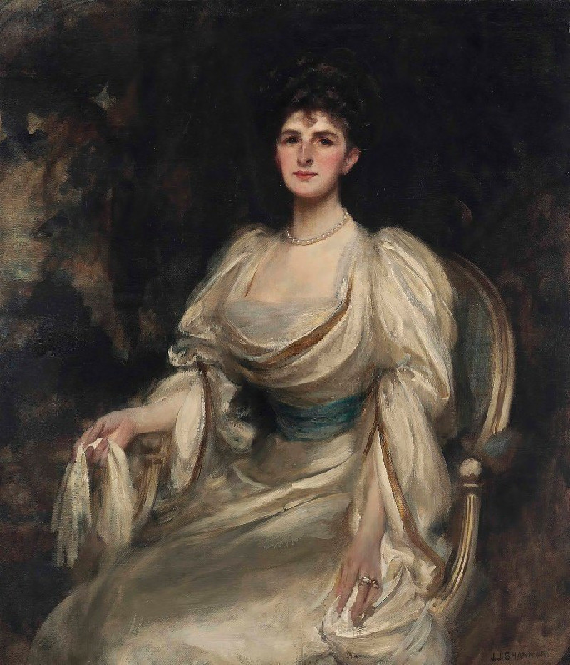 Mrs George Harland-Peck reproduction of painting by James Jebusa Shannon. ALL GICLEE PRINTS