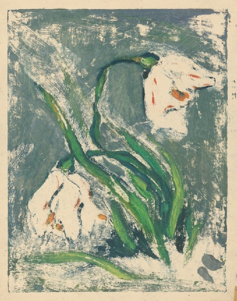 Spring flowers (1930) reproduction of painting by Zolo Palugyay. ALL GICLEE PRINTS