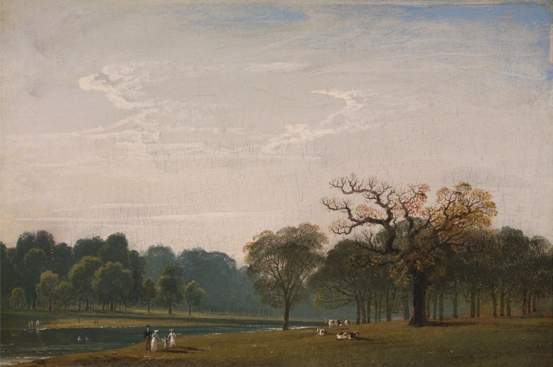 Kensington Gardens (1815 - 1816) reproduction of painting by John Martin. ALL GICLEE PRINTS