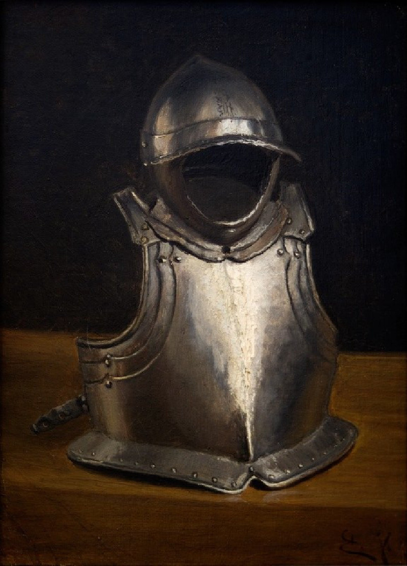 Armour and Helmet (1877) reproduction of painting by Eugène Jansson. ALL GICLEE PRINTS