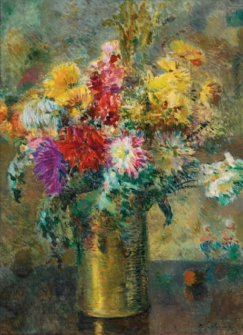 Bouquet De Fleurs (circa 1923) reproduction of painting by Albert Lebourg. ALL GICLEE PRINTS