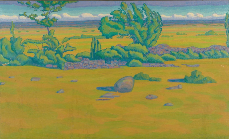 Öland (1912) reproduction of painting by Helge Johansson. ALL GICLEE PRINTS