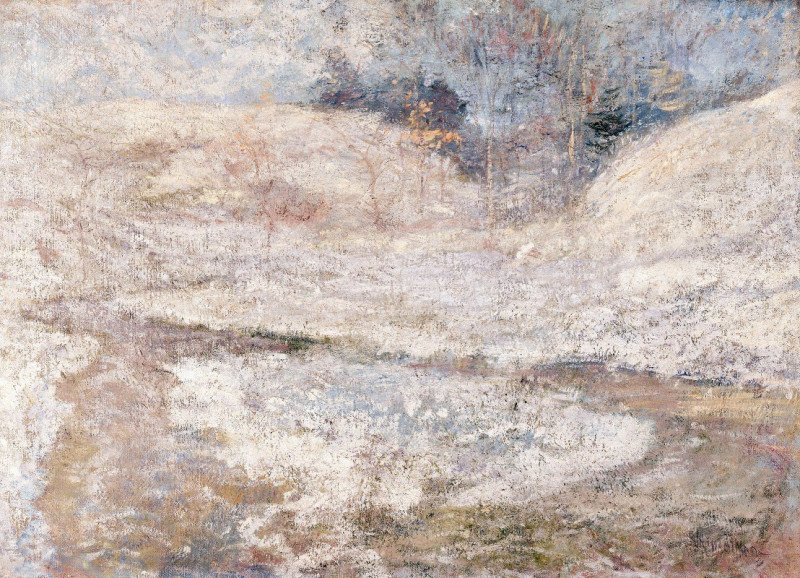 The Brook, Greenwich, Connecticut (ca. 1890-1900) reproduction of painting by John Henry Twachtman. ALL GICLEE PRINTS