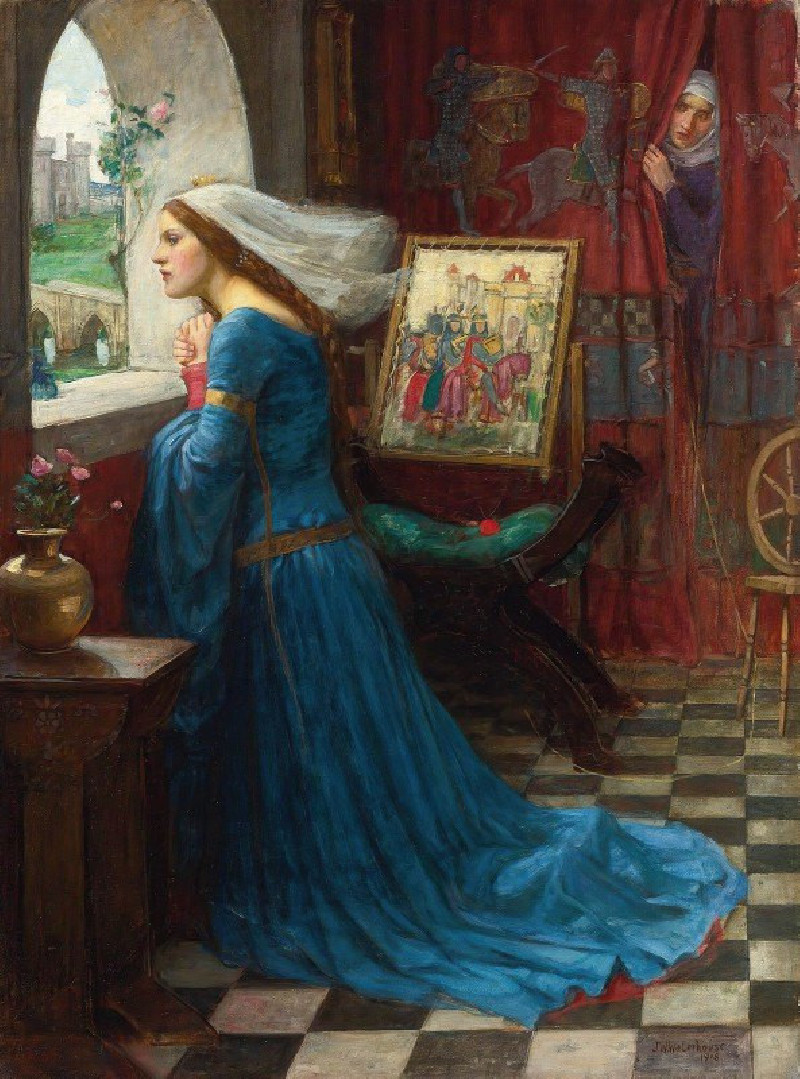 Fair Rosamund reproduction of painting by John William Waterhouse. ALL GICLEE PRINTS