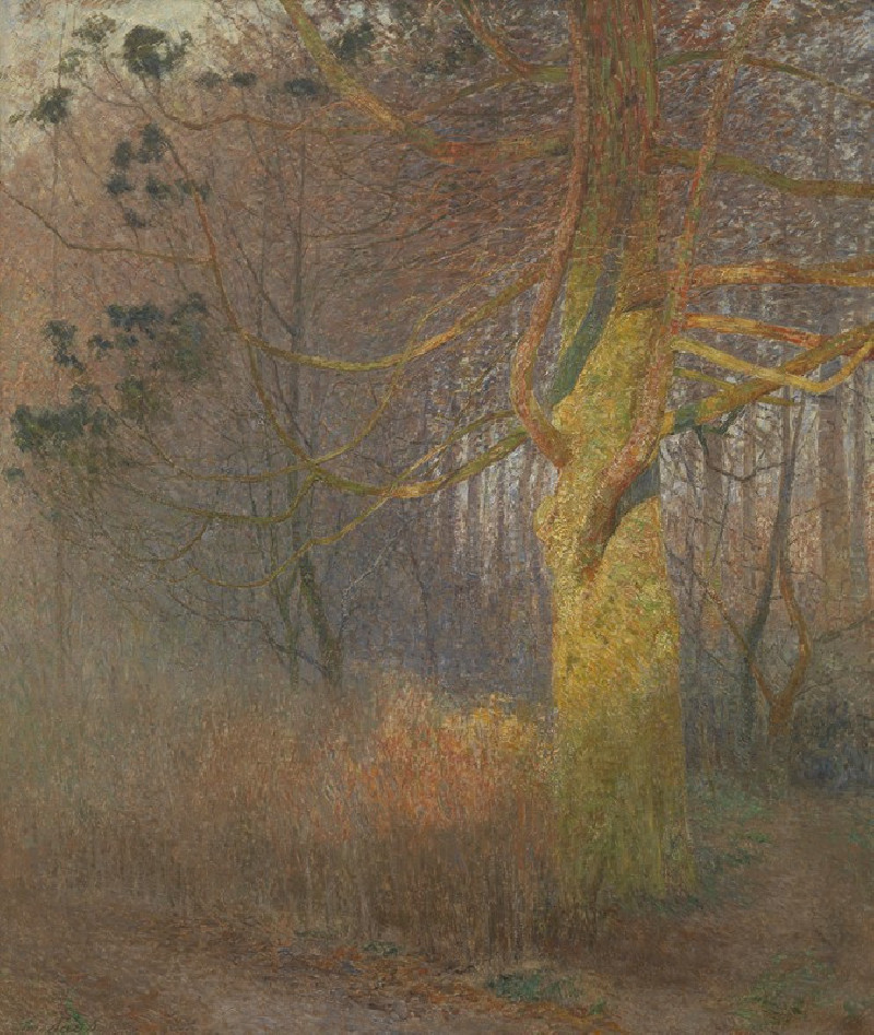 Tree in the sun (1900) reproduction of painting by Emile Claus. ALL GICLEE PRINTS